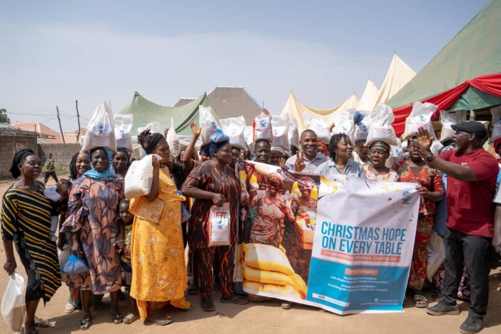 Beneficiaries from the program filled with joy and hope